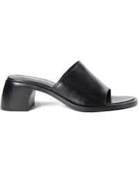 Ann Demeulemeester - Nappa Plonge Leather Pumps - Lyst