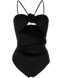 Maygel Coronel - Cut-out Detail Swimsuit - Lyst