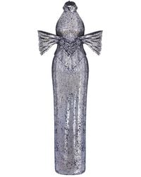 MITILIANE COUTURE - Sequin-Embellished Maxi Dress - Lyst