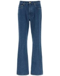 Jil Sander - Button-Fastening Jeans - Lyst