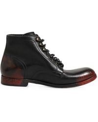 Dolce & Gabbana - Round-Toe Ankle Boots - Lyst