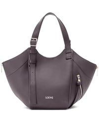 Loewe - Hammock Leather Tote Bag - Lyst