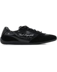 KARL LAGERFELD - Baskets Altia À Empiècements - Lyst