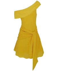 Azeeza - Kavari One-Shoulder Mini Dress - Lyst