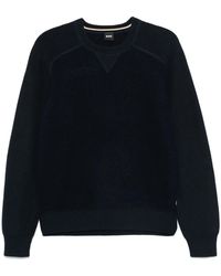 BOSS - Pull À Bords Nervurés - Lyst