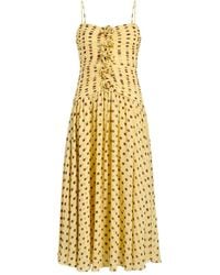 Cinq À Sept - Polka Dot Floral Camille Dress - Lyst