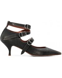 Vivienne Westwood - Napoli Kitten Buckle-Strap Pumps - Lyst
