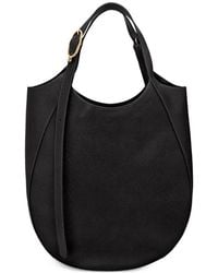 Longchamp - Leather Tote Bag - Lyst