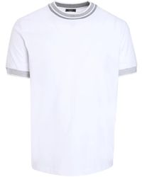 Peserico - Logo-Print T-Shirt - Lyst
