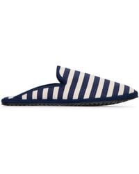 Vibi Venezia - Striped Slippers - Lyst