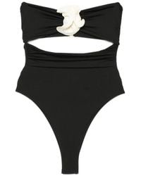 LaRevêche - Cut-Out Detail Swimsuit - Lyst