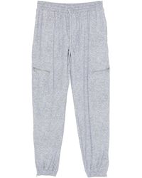 Eleventy - Mélange-Effect Track Pants - Lyst