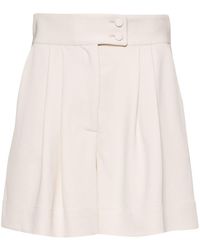 Styland - Pleated High-waist Tailored Shorts - Lyst