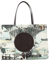 Tory Burch - Ella Printed Tote Bag - Lyst