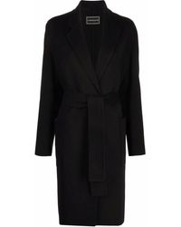 10 Corso Como - Belted Single-Breasted Coat - Lyst