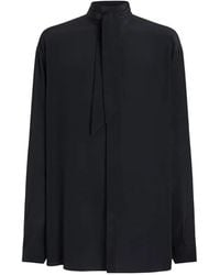 Dolce & Gabbana - Crêpe De Chine Shirt - Lyst