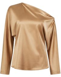 The Sei - Off-Shoulder Long-Sleeve Blouse - Lyst
