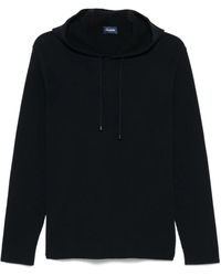 Drumohr - Cotton Hoodie - Lyst