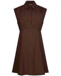 Liu Jo - Short Poplin Dress - Lyst