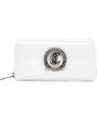 Just Cavalli - Logo-Plaque Zip-Around Wallet - Lyst