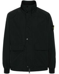 Stone Island - Veste légère à patch logo - Lyst