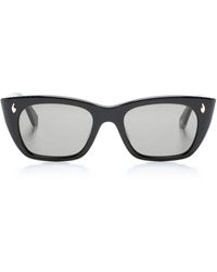 Garrett Leight - Webster Rectangle-Frame Sunglasses - Lyst