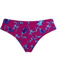 Vilebrequin - Rose-Print Bikini Bottoms - Lyst
