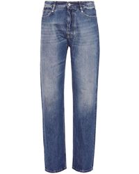 Ferragamo - Klassische Straight-Leg-Jeans - Lyst