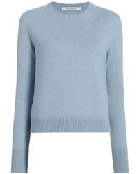 Another Tomorrow - Cashmere Crew-Neck Sweater - Lyst
