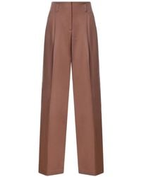 Golden Goose - Pleated Wide-Leg Trousers - Lyst