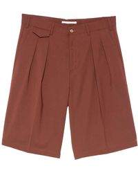 Briglia 1949 - Bedfords Pleated Knee-Length Shorts - Lyst
