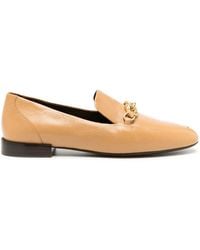 Tory Burch - Jessa Horse-Head Motif Leather Loafers - Lyst
