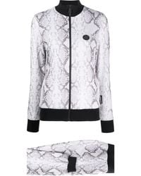 Philipp Plein - Piton-Print Tracksuit Set - Lyst
