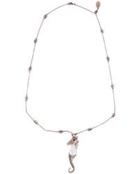 Weekend by Maxmara - Seahorse-Pendant Necklace - Lyst