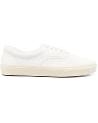Tom Ford - Leather Sneakers With Logo Label On The Outside And Rubber Sole - Lyst