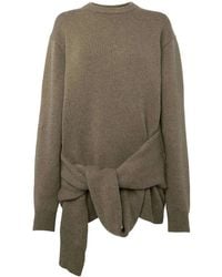 JW Anderson - Gestrickter Pullover Mit Schnürung - Lyst