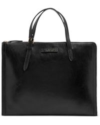 The Bridge - Leather Laptop Bag - Lyst