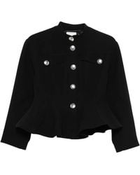 Sandro - Peplum-Hem Jacket - Lyst