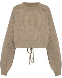 Yohji Yamamoto - Round-Neck Knitwear - Lyst
