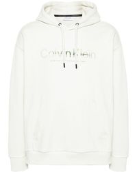 Calvin Klein - Katoenen Hoodie Met Logoprint - Lyst
