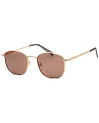 Calvin Klein - Geometric-Frame Sunglasses - Lyst