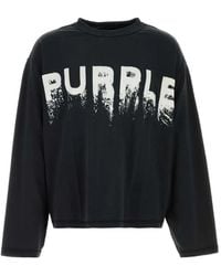 Purple Brand - T-Shirt Fallout À Logo Imprimé - Lyst