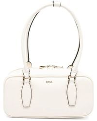 BOSS - Sandy Zip Shoulder Bag - Lyst
