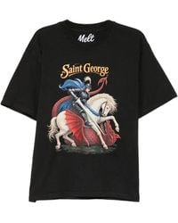 Melt - Horse-Print T-Shirt - Lyst