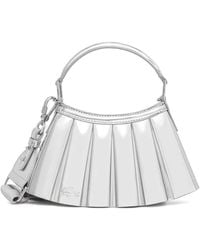 Lacoste - Mini Lenglen Pleated-Effect Tote Bag - Lyst