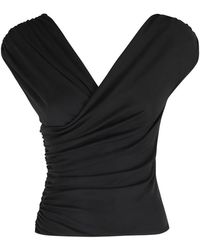 ANDAMANE - シャーリング ブラウス - Lyst