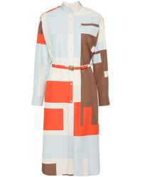 Fendi - Kleid "Maxi Ff Puzzle" - Lyst