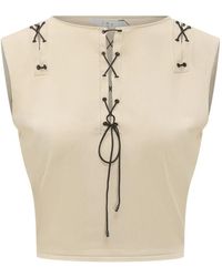 IRO - Lace-Up Top - Lyst