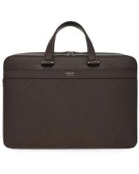 Ferragamo - Monogram Briefcase - Lyst
