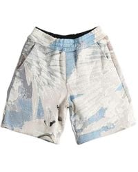 Amiri - Tapestry-Print Drawstring Shorts - Lyst